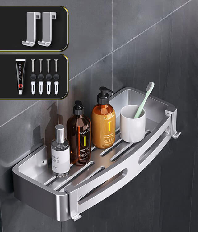 Joybos Corner Shower Shelves Bathroom Shelves No-drill Storage Rack Shelf Holder Toilet Organizer Bathroom Accessories Belleza