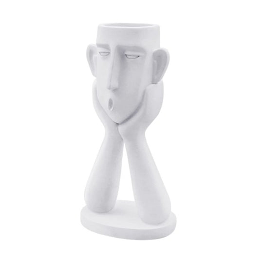 Gebeeldhouwde Vaas Thuis Decor