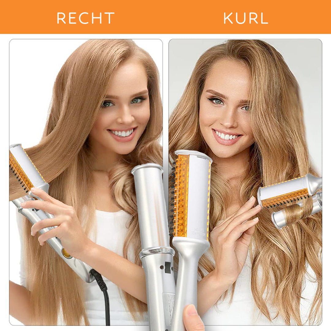InStyler Max Prime 2-in-1 Haarstyler – Veelzijdige Krultang en Stijltang