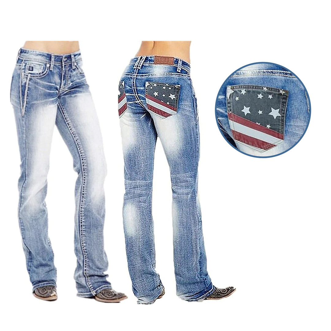 Amerikaanse Denim Jeans - Voor een Stijlvolle Look!