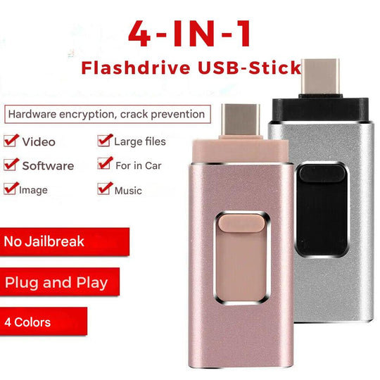 4-in-1 Flashdrive voor Universeel Gebruik 3