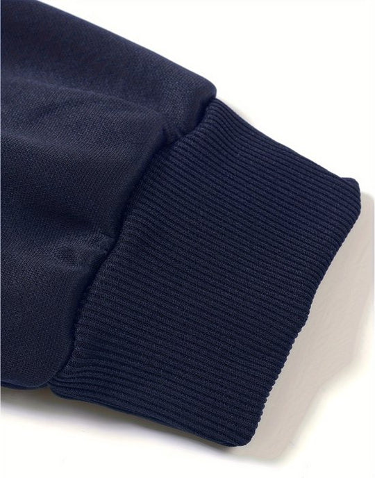 Heren Hoodie met Rits van Lamswol voor de Winter