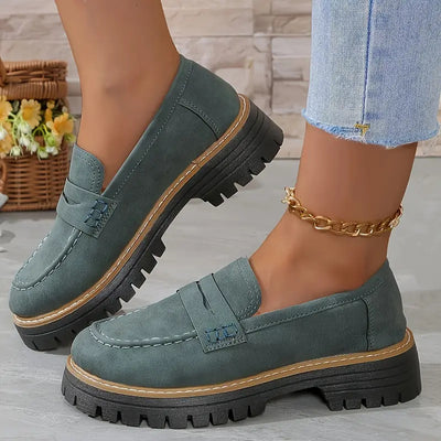 Dames Loafers Casual Chic Suède