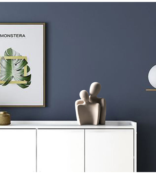 Abstract Keramisch Beeldhouwwerk voor Woondecoratie 1