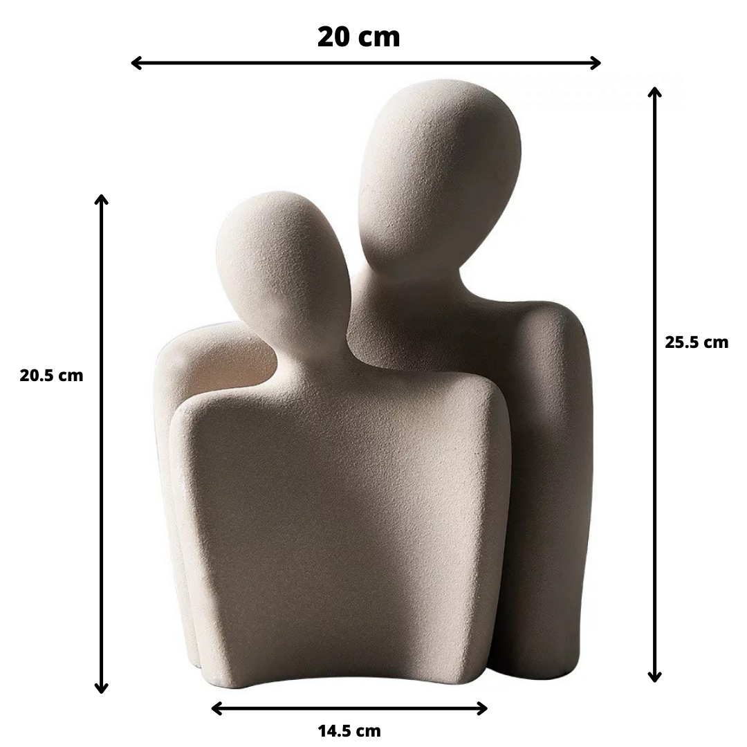 Abstract Keramisch Beeldhouwwerk voor Woondecoratie 2