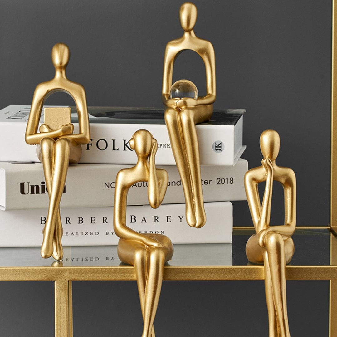 Abstracte Boekenplank Beeldjes voor Thuisdecoratie 2