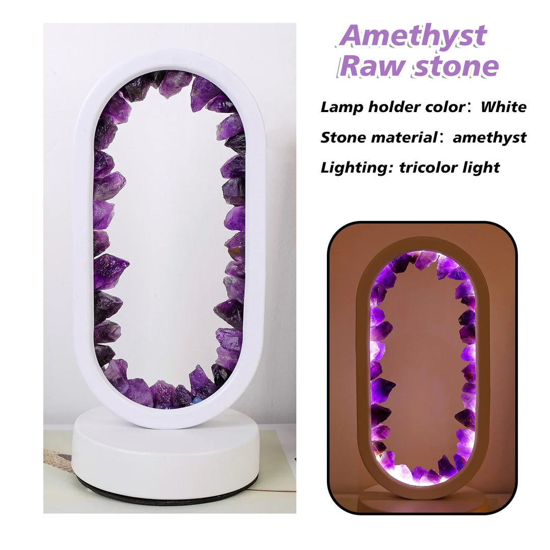 Amethist Kalmte Lamp voor Thuisdecoratie 10