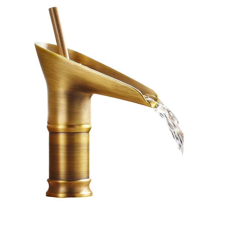 Antieke Badkamerkraan Waterval Mengkraan voor Wastafel 0