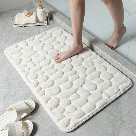 Antislip Badmat met Kasseipatroon voor Badkamer 1