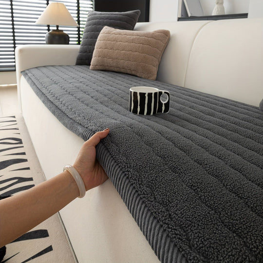 Antislip Bankhoes Dikke Pluche voor Woonkamer en Slaapkamer 1