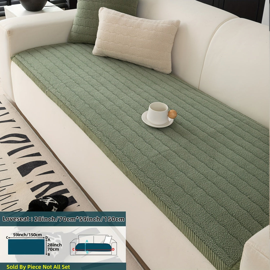 Antislip Bankhoes Dikke Pluche voor Woonkamer en Slaapkamer 11