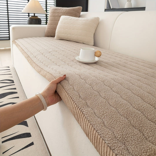 Antislip Bankhoes Dikke Pluche voor Woonkamer en Slaapkamer 2