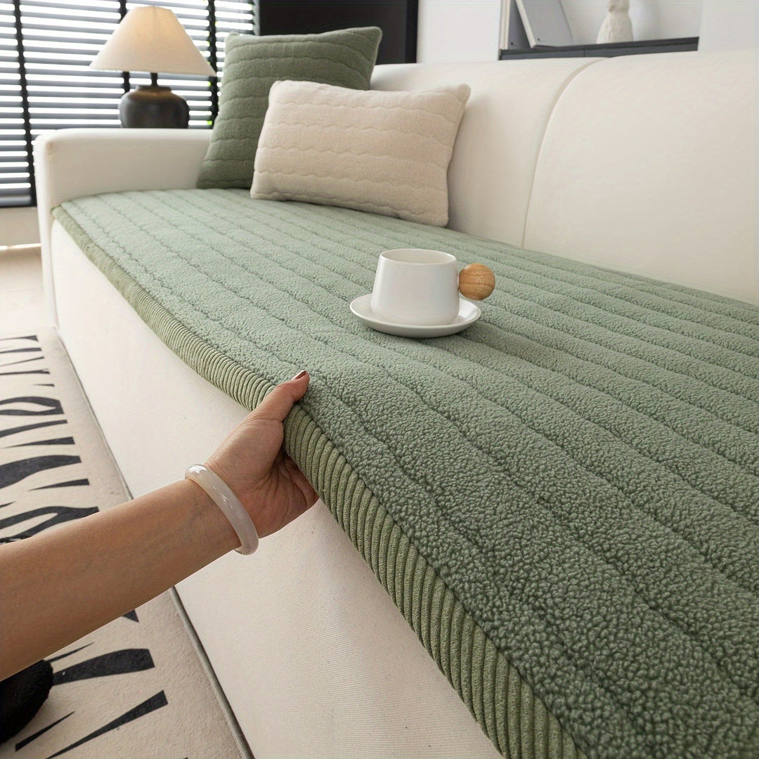 Antislip Bankhoes Dikke Pluche voor Woonkamer en Slaapkamer 4