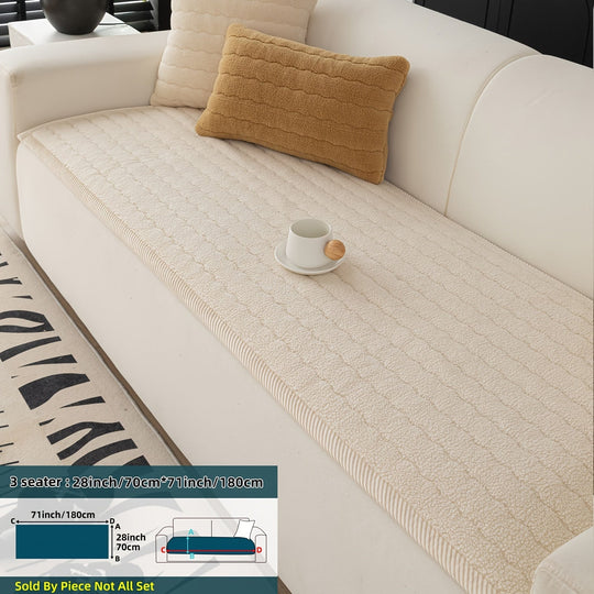 Antislip Bankhoes Dikke Pluche voor Woonkamer en Slaapkamer 5