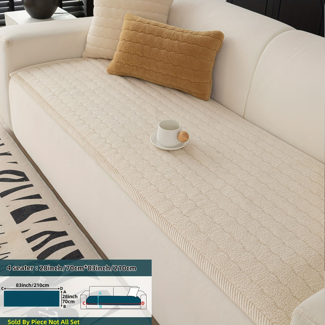 Antislip Bankhoes Dikke Pluche voor Woonkamer en Slaapkamer 7