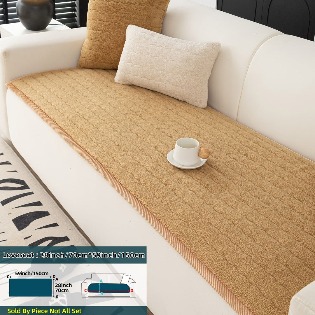 Antislip Bankhoes Dikke Pluche voor Woonkamer en Slaapkamer 9