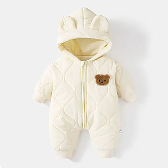 Baby Winteroverall met Capuchon en Berenmotief 8
