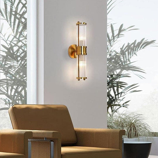 Badkamerwandlamp Gouden Afwerking Stijlvol 4