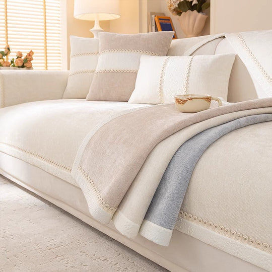 Bankhoes Stijlvol Met Antislip Pasvorm Voor Bescherming En Onderhoudsgemak 0