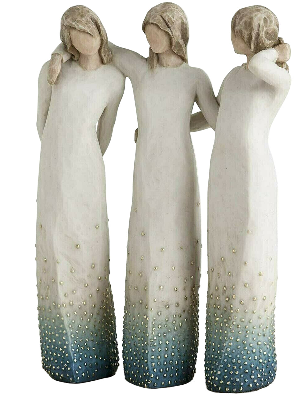 Beeldje voor Zussen Handgemaakt en Handgeschilderd 5