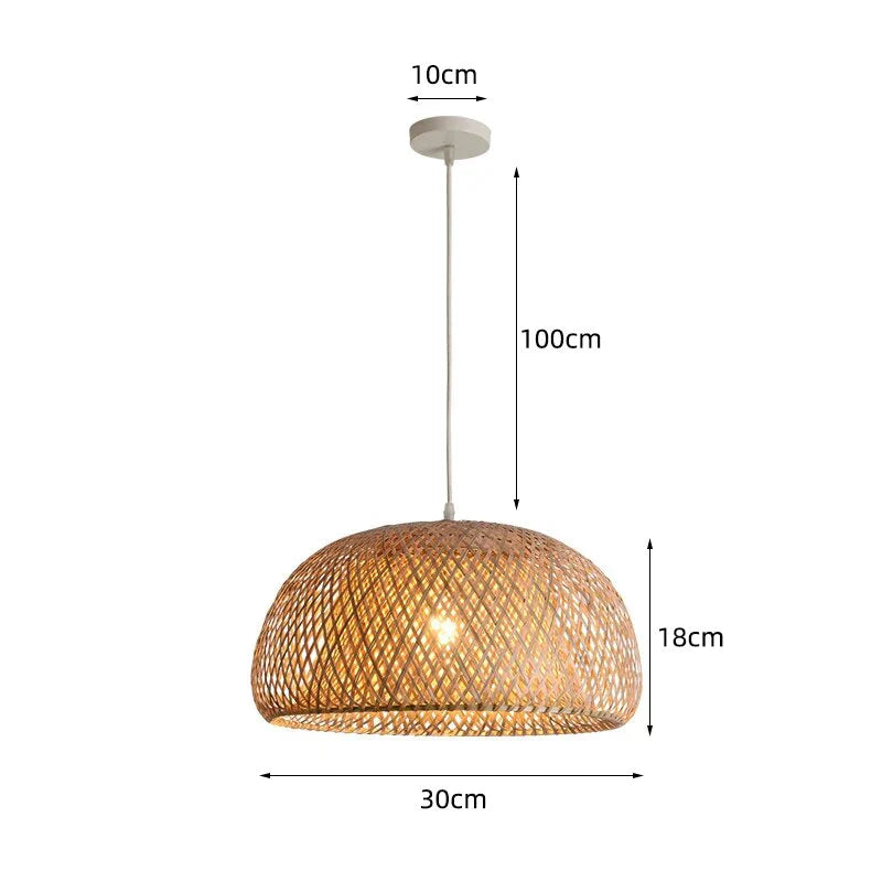 Boho Rotan Hanglamp voor een Warmere Sfeer 16