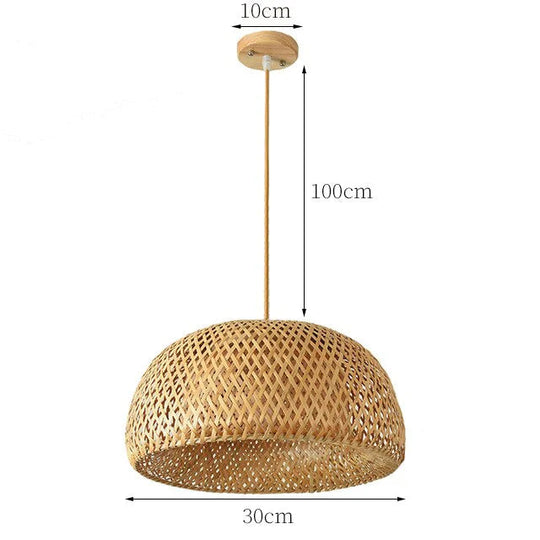 Boho Rotan Hanglamp voor een Warmere Sfeer 18