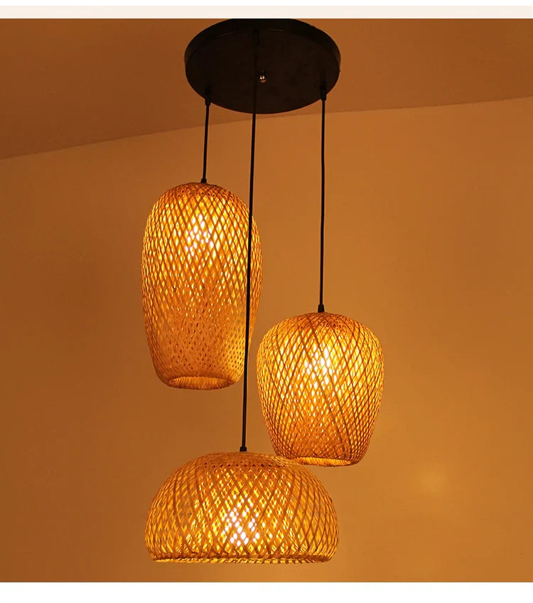 Boho Rotan Hanglamp voor een Warmere Sfeer 2