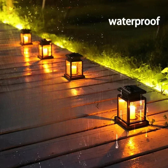 Buiten Hanglamp met Flikkerend LED-effect 4