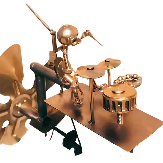 Buiten Kinetisch Tuinsculptuur Rock Band