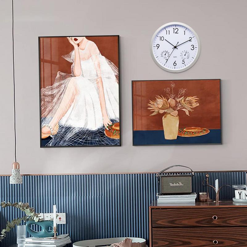 Buiten Wandklok Klassiek Design voor Tuin en Terras 1