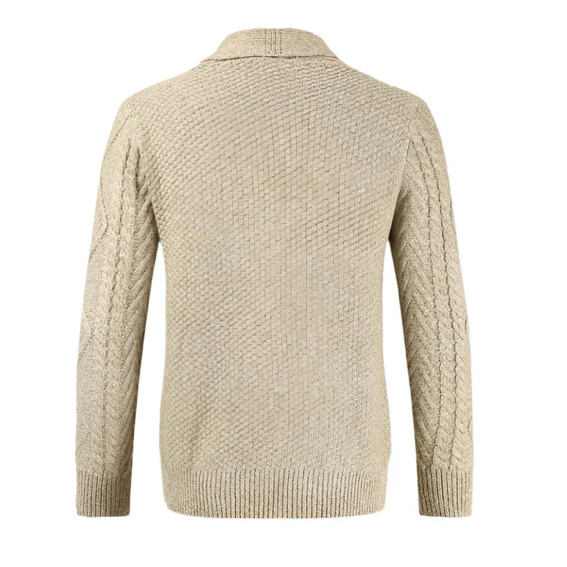 Cardigan Heren Cashmere Ontspannen Pasvorm Tijdloos Design 2