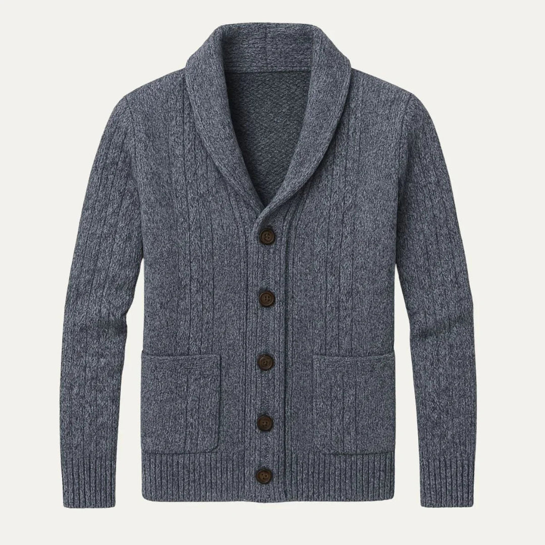 Cardigan Heren Cashmere Ontspannen Pasvorm Tijdloos Design 4