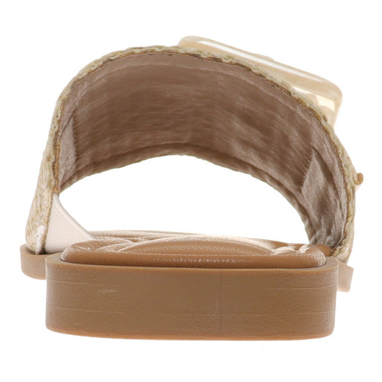 Casual Sandalen met Gesp Natuurlijk 2