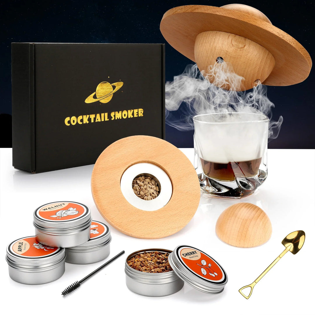 Cocktail Rookoven Kit voor Whiskey en Bourbon 0