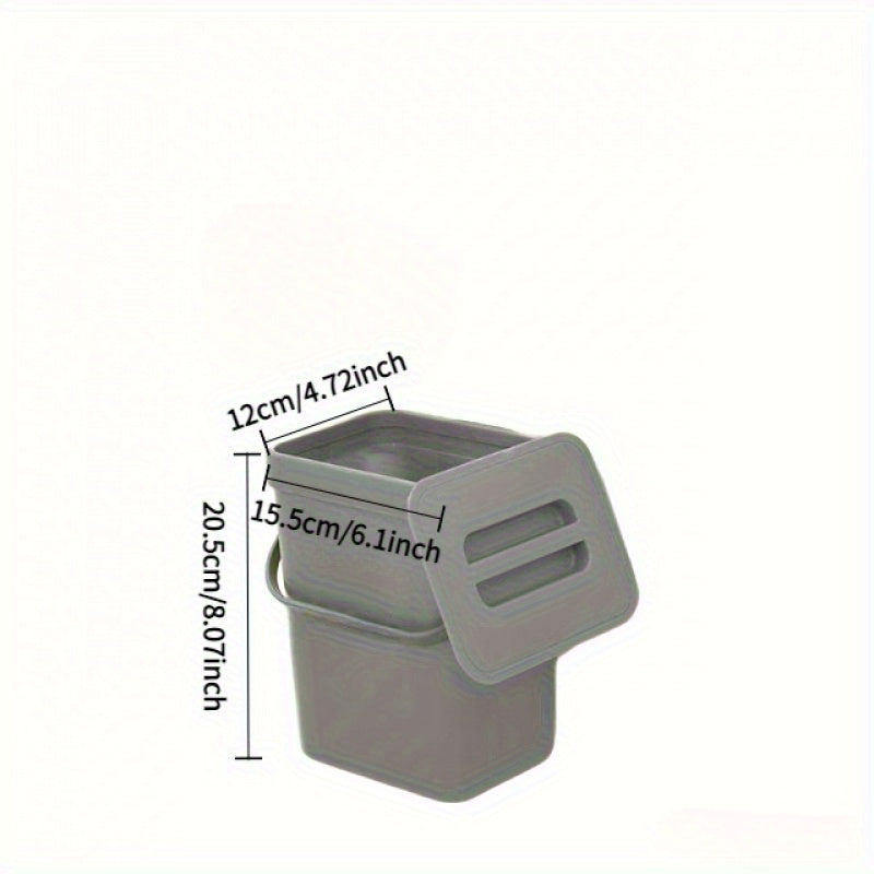 Compacte Keuken Compostbak voor Organisatie en Duurzaamheid 8