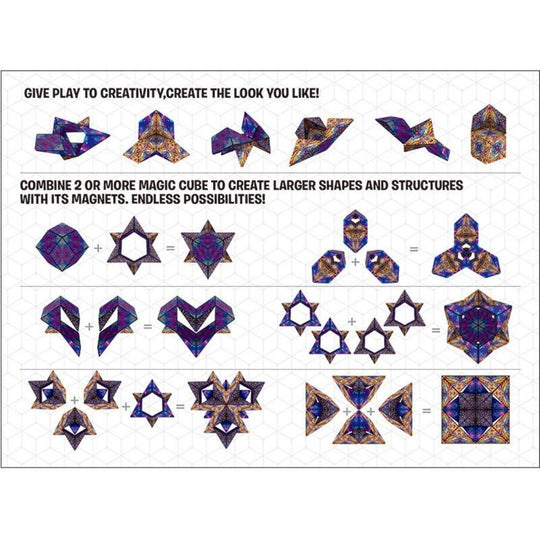 Creatieve Magnetische Kubus voor Kinderen en Volwassenen 8