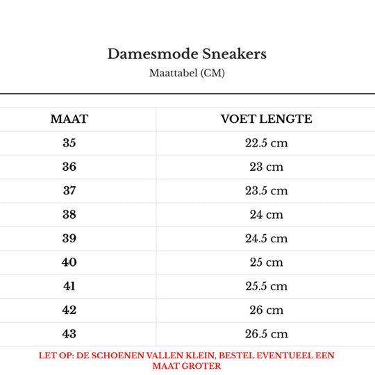 Damesmode Sneakers
