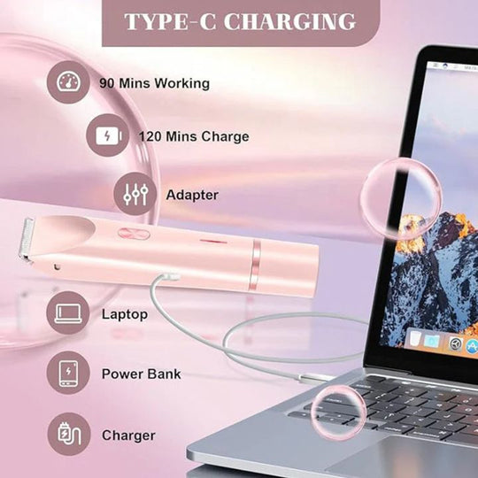 Dames 2-in-1 Gezichts- en Lichaamstrimmer 7