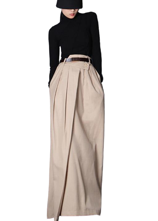 Dames Asymmetrische Patchwork Rok 0