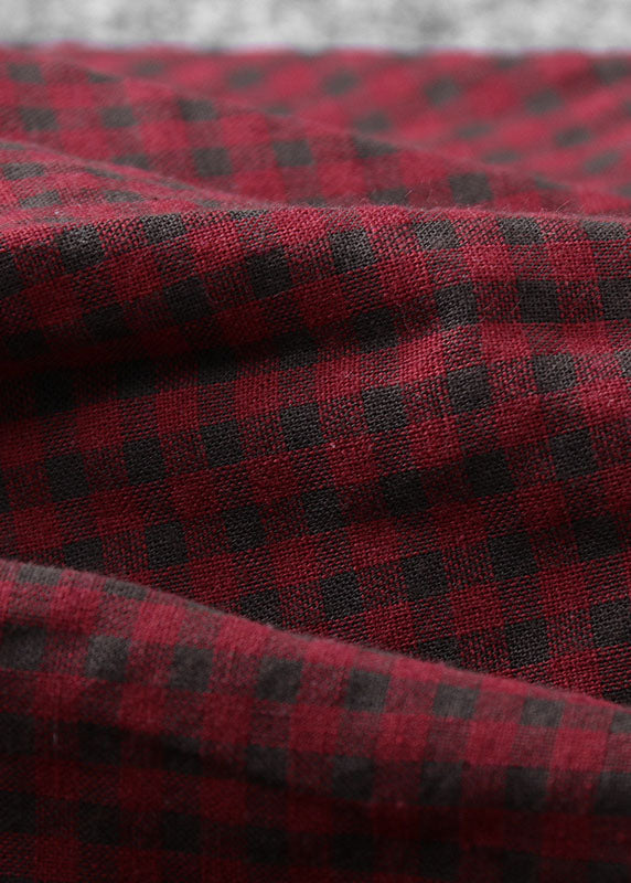 Dames Asymmetrische Patchworkrok met Trekkoord 4