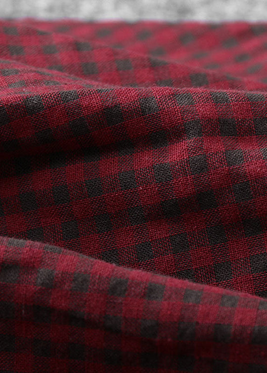 Dames Asymmetrische Patchworkrok met Trekkoord 4