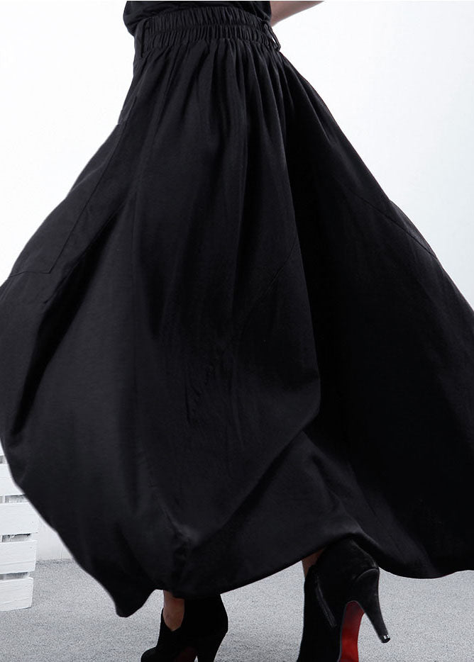 Dames Asymmetrische Winterrok met Zakken 3