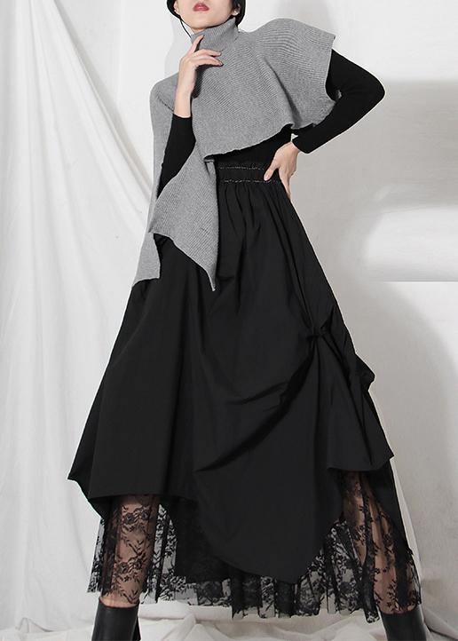 Dames Asymmetrische Zomerrok Patchwork Stijl 3