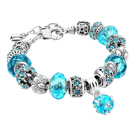 Dames Bedelarmband Oceaanstijl Met Unieke Bedels Voor Armband 0