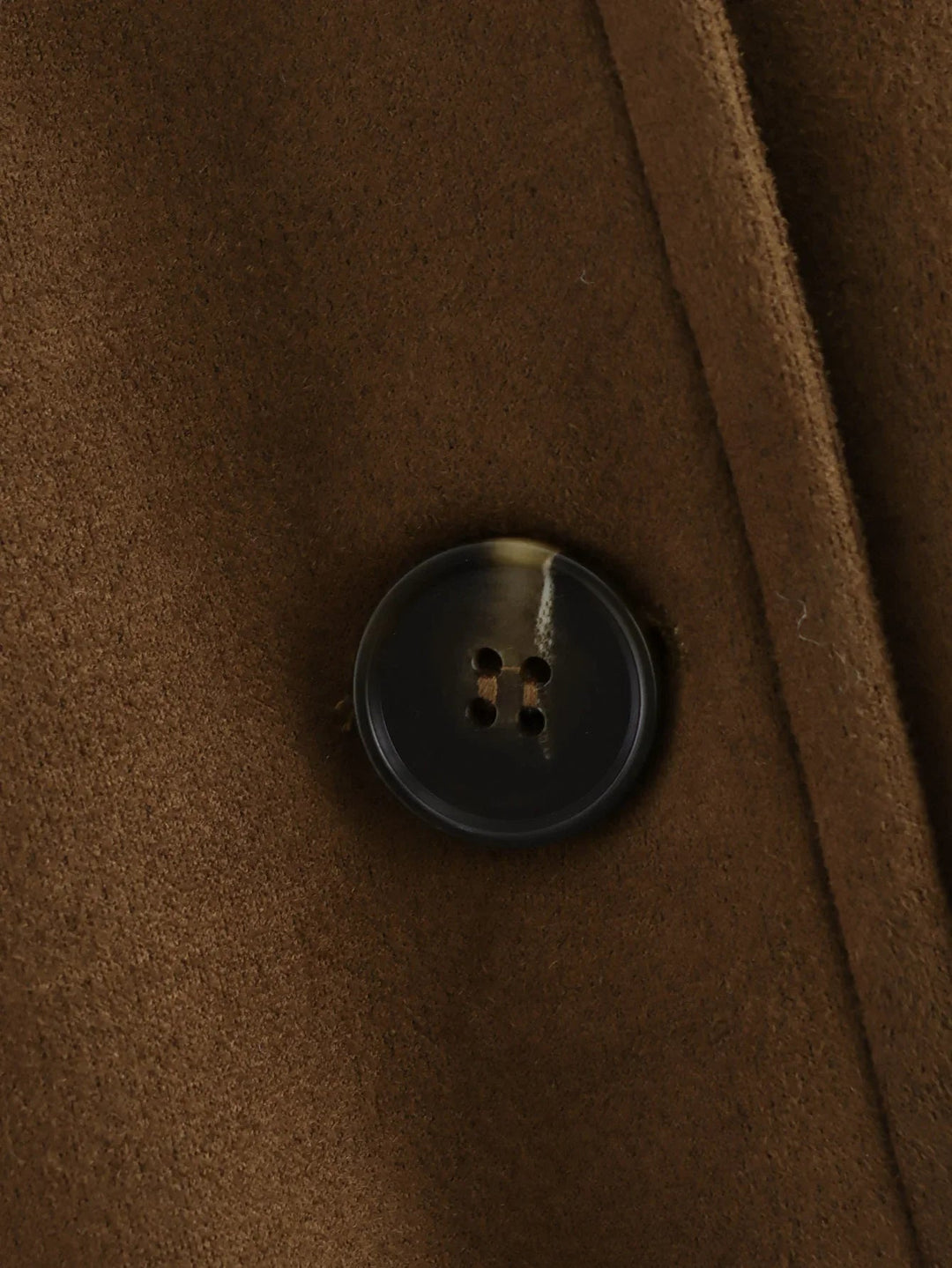 Dames Blazer Jas Bruin Met Cropped Pasvorm 6