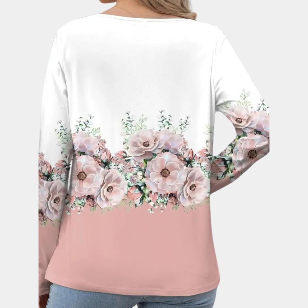 Dames Blouse Bloemmotief Stijlvol 2