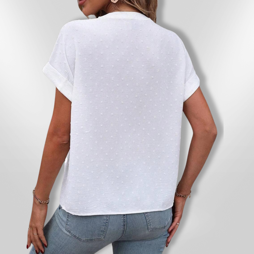 Dames Blouse Klassiek Met Knopen 1