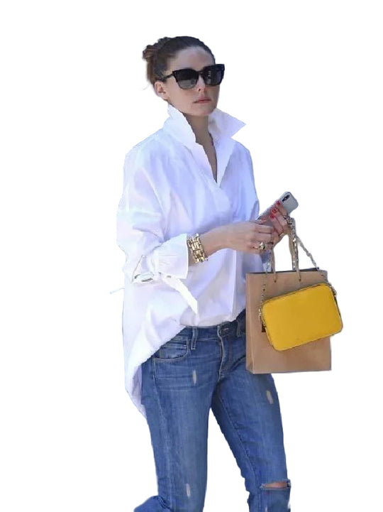 Dames Blouse Tijdloze Elegantie Luxe Stof 0