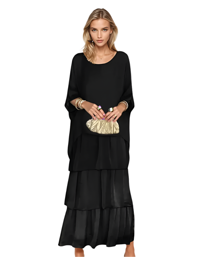 Dames Casual Jurk Elegante Stijl Hoogwaardige Stof voor Feestelijke Gelegenheden 0