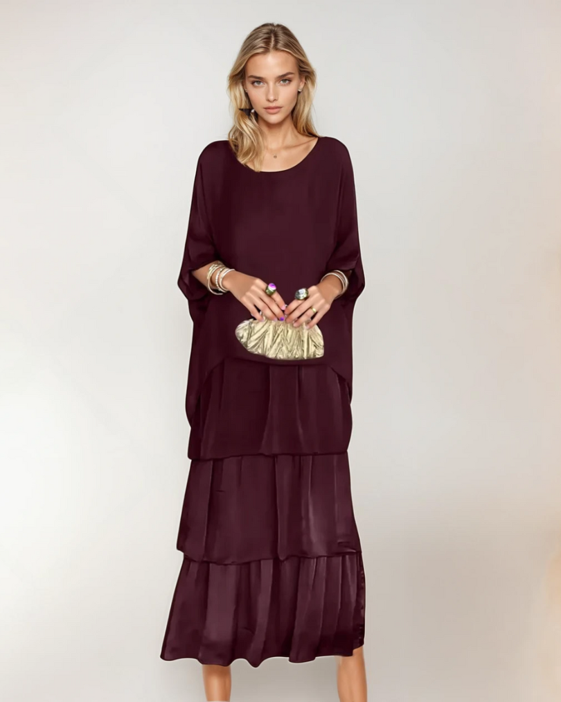 Dames Casual Jurk Elegante Stijl Hoogwaardige Stof voor Feestelijke Gelegenheden 2